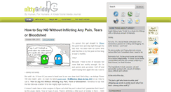 Desktop Screenshot of nittygriddy.com